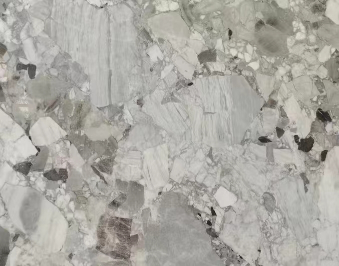 Panda Grey / Chinese Fossil Grey Marble
