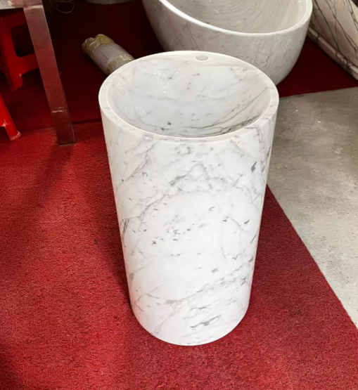 Statuario Marble Sink  